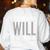 Everything I Say WILL Be On The Exam Teacher For Men Women Women's Sweatshirt Back Print White