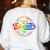 Exceptional Educator Squad Special Education Teacher Autism Women's Sweatshirt Back Print White