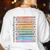 Executive Functioning Skills Back To School Sped Teacher SLP Women's Sweatshirt Back Print White