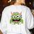 Eye Survived 100 Days Of School Monster Lover Teacher Kids Women's Sweatshirt Back Print White Eye Survived 100 Days Of School Monster Lover Teacher Kids Women's Sweatshirt Back Print White