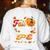 Lets Fall In Love With PE Teacher Thanksgiving Women's Sweatshirt Back Print White Lets Fall In Love With PE Teacher Thanksgiving Women's Sweatshirt Back Print White