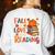 Fall In Love With Reading Autumn Thanksgiving Shirt Teacher Women's Sweatshirt Back Print White Fall In Love With Reading Autumn Thanksgiving Shirt Teacher Women's Sweatshirt Back Print White