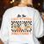 Are You Fall-O-Ween Directions Halloween Ghost Fall Teacher Women's Sweatshirt Back Print White