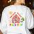 Farm Field Trip Squad Field Day 2025 Teachers Students Women's Sweatshirt Back Print White Farm Field Trip Squad Field Day 2025 Teachers Students Women's Sweatshirt Back Print White