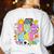 Field Day Fun Day Let The Games Begin Field Trip Teacher Kid Women's Sweatshirt Back Print White Field Day Fun Day Let The Games Begin Field Trip Teacher Kid Women's Sweatshirt Back Print White