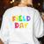 Field Day Green Team For Teacher Kids Field Day Games Women's Sweatshirt Back Print White Field Day Green Team For Teacher Kids Field Day Games Women's Sweatshirt Back Print White