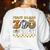 Field Zoo Trip Teacher First Grade Crew Back To School Women's Sweatshirt Back Print White Field Zoo Trip Teacher First Grade Crew Back To School Women's Sweatshirt Back Print White