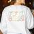 Fifth Grade Dream Team 5th Grade First Day Of School Teacher Women's Sweatshirt Back Print White