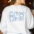 Fifth Grade Team Coquette Bow 5th Grade Teacher Girl Kid Women's Sweatshirt Back Print White