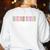 Fourth Grade Team 4th Grade Teacher Girls Boys Women's Sweatshirt Back Print White