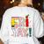 Fri-Yay Happy Friday Lovers Teacher Weekend Women Women's Sweatshirt Back Print White