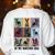 Funny Boston Terrier Quote In My Boston Terrier Era Cool Dog Men Women Women's Sweatshirt Back Print White
