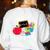 Future Teacher Costume For Adults And Kids T-Shirt Women's Sweatshirt Back Print White Future Teacher Costume For Adults And Kids T-Shirt Women's Sweatshirt Back Print White