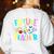 Future Teacher Kid's Career Women's Sweatshirt Back Print White Future Teacher Kid's Career Women's Sweatshirt Back Print White