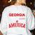 Georgia Teachers Classroom Tshirt Women's Sweatshirt Back Print White Georgia Teachers Classroom Tshirt Women's Sweatshirt Back Print White