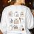 Ghost Speech Therapy Teacher Spooky Season Halloween Women's Sweatshirt Back Print White