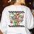 Groovy ABA RBT Therapist In My Behavior Analyst Era Teacher Women's Sweatshirt Back Print White Groovy ABA RBT Therapist In My Behavior Analyst Era Teacher Women's Sweatshirt Back Print White