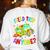 Groovy Field Trip Anyone Happy Field Day For Teachers Kids Women's Sweatshirt Back Print White Groovy Field Trip Anyone Happy Field Day For Teachers Kids Women's Sweatshirt Back Print White