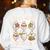 Groovy Halloween Ghost Read More Boooooks Librarian Teacher For Men Women Kids Women's Sweatshirt Back Print White Groovy Halloween Ghost Read More Boooooks Librarian Teacher For Men Women Kids Women's Sweatshirt Back Print White