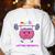 Growth Mindset Teacher Shirt Inspirational Shirts Women's Sweatshirt Back Print White
