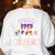 Halloween Costume Team SPED Teacher Special Education Women's Sweatshirt Back Print White Halloween Costume Team SPED Teacher Special Education Women's Sweatshirt Back Print White
