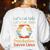 Halloween Lets Eat Kids English Teacher Costume Women Women's Sweatshirt Back Print White