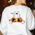 Halloween PE Teacher Ghosts Pumpkins Sports Lover Women's Sweatshirt Back Print White Halloween PE Teacher Ghosts Pumpkins Sports Lover Women's Sweatshirt Back Print White