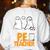 Halloween PE Teacher Shirt Can't Scare Me Women's Sweatshirt Back Print White Halloween PE Teacher Shirt Can't Scare Me Women's Sweatshirt Back Print White