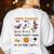 Halloween Reading Spooky Syllables Teacher Vintage Women's Sweatshirt Back Print White Halloween Reading Spooky Syllables Teacher Vintage Women's Sweatshirt Back Print White