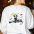 Halloween There's Room On My Broom For You Too Teacher Women's Sweatshirt Back Print White Halloween There's Room On My Broom For You Too Teacher Women's Sweatshirt Back Print White