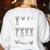 Halloween Skeleton Math Fraction Teacher Men Women Women's Sweatshirt Back Print White Halloween Skeleton Math Fraction Teacher Men Women Women's Sweatshirt Back Print White