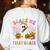 Halloween Teacher You Can't Scare Me I Teach First Grade Women's Sweatshirt Back Print White Halloween Teacher You Can't Scare Me I Teach First Grade Women's Sweatshirt Back Print White
