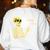 Halloween Teacher Six Seven 6 7 Skeleton Spooky Costume Women's Sweatshirt Back Print White