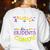Halloween Teacher Will Trade Students For Candy Women Men Women's Sweatshirt Back Print White Halloween Teacher Will Trade Students For Candy Women Men Women's Sweatshirt Back Print White