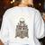 Halloween Weird Teachers Build Character Costume Men Women Women's Sweatshirt Back Print White Halloween Weird Teachers Build Character Costume Men Women Women's Sweatshirt Back Print White