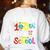Happy 100th Day Of School 100 Days Of School Teacher Student Women's Sweatshirt Back Print White