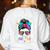 Happy Fri-Yay Friday Teacher Life Happy Friday Women's Sweatshirt Back Print White