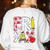 Happy Fri-Yay Teacher Back To School Friday Lovers Women's Sweatshirt Back Print White Happy Fri-Yay Teacher Back To School Friday Lovers Women's Sweatshirt Back Print White