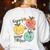 Happy To See Your Face Teacher Apple Women's Sweatshirt Back Print White Happy To See Your Face Teacher Apple Women's Sweatshirt Back Print White
