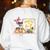 Haunted By 6-7 Teacher Halloween 67 Women's Sweatshirt Back Print White Haunted By 6-7 Teacher Halloween 67 Women's Sweatshirt Back Print White