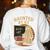 Haunted By 67 Ghost Math Joke Student Halloween Nerd Teacher Women's Sweatshirt Back Print White