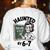 Haunted 67 Skeleton Math Teacher Halloween Costume Math Pun Women's Sweatshirt Back Print White Haunted 67 Skeleton Math Teacher Halloween Costume Math Pun Women's Sweatshirt Back Print White