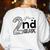 Hello On To 2nd Grade Teachers Boys And Team Secound Grade Women's Sweatshirt Back Print White Hello On To 2nd Grade Teachers Boys And Team Secound Grade Women's Sweatshirt Back Print White