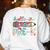 Hello Pre-K Pencil Teacher Student Tie Dye Women's Sweatshirt Back Print White Hello Pre-K Pencil Teacher Student Tie Dye Women's Sweatshirt Back Print White