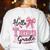 Hello Third Grade First Day Of School Coquette Teacher Girl Women's Sweatshirt Back Print White Hello Third Grade First Day Of School Coquette Teacher Girl Women's Sweatshirt Back Print White