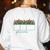 Helping Little Minds Grow One Phoneme At A Time Teacher Women's Sweatshirt Back Print White Helping Little Minds Grow One Phoneme At A Time Teacher Women's Sweatshirt Back Print White
