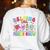Helping Little Minds Grow Teacher Life Back To School Women's Sweatshirt Back Print White Helping Little Minds Grow Teacher Life Back To School Women's Sweatshirt Back Print White