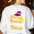 Hocus Pocus Everybody Focus Halloween Teacher Men Women Kids Women's Sweatshirt Back Print White
