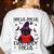 Hocus Pocus Everybody Focus Halloween Teacher For Men Women Women's Sweatshirt Back Print White Hocus Pocus Everybody Focus Halloween Teacher For Men Women Women's Sweatshirt Back Print White