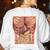 Human Muscles Organs Scary Anatomy Teacher Halloween Costume Women's Sweatshirt Back Print White